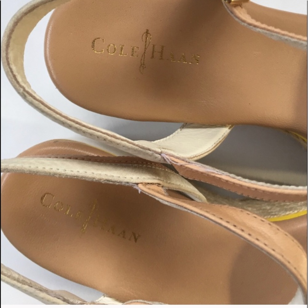 EUC platform sandals. SOLD - Picture 3 of 3